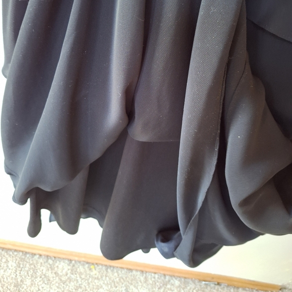 Alex Evenings Jacket and Tank Dress Two Piece Set. Black/White Womens size 16W - Picture 10 of 12